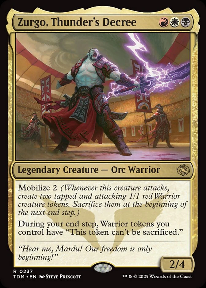 Zurgo, Thunder's Decree image