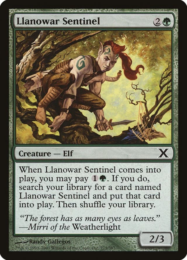 Llanowar Sentinel image