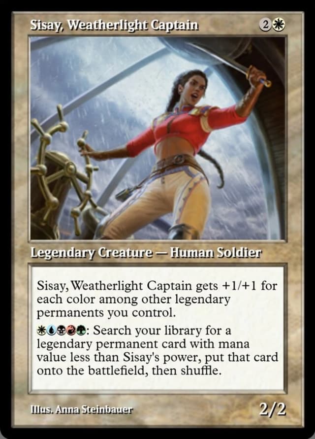 Sisay, Weatherlight Captain image