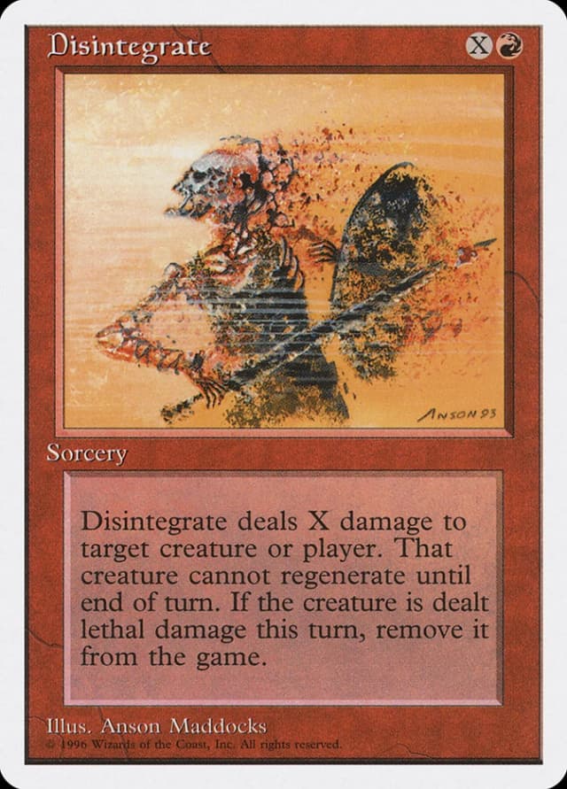 Disintegrate image