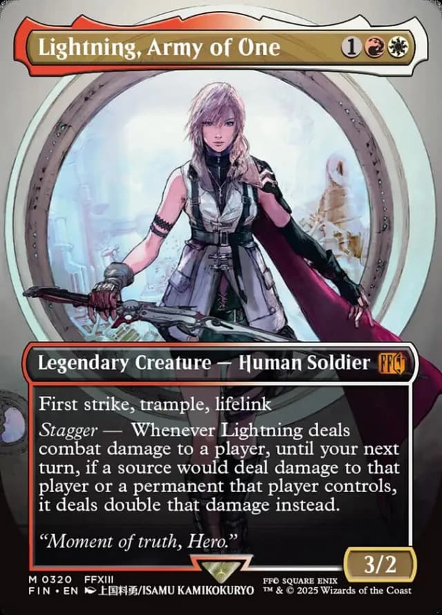 Lightning, Army of One image