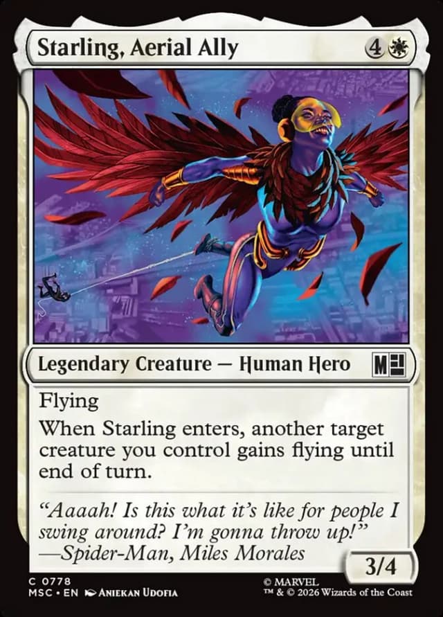 Starling, Aerial Ally image