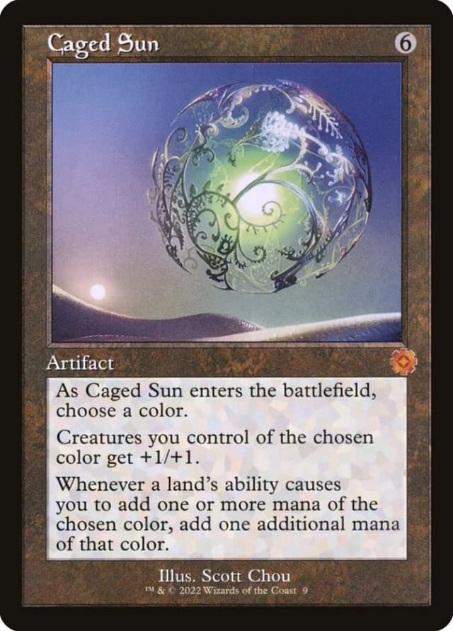 Caged Sun image