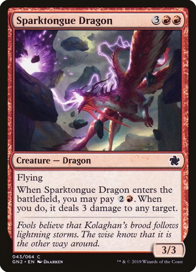 Sparktongue Dragon image