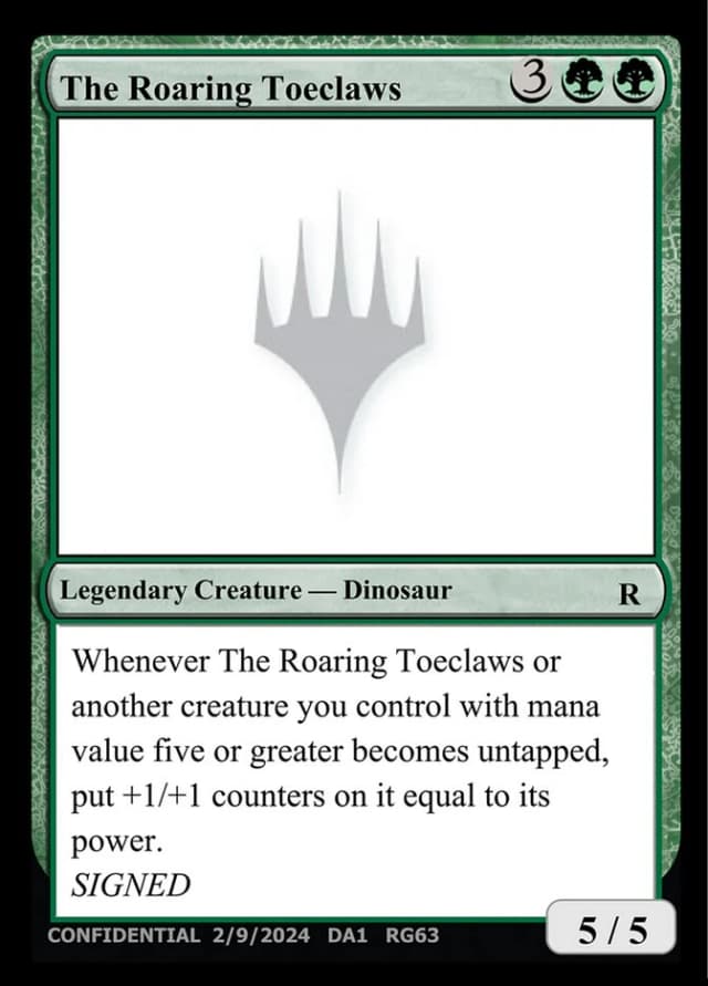 The Roaring Toeclaws image