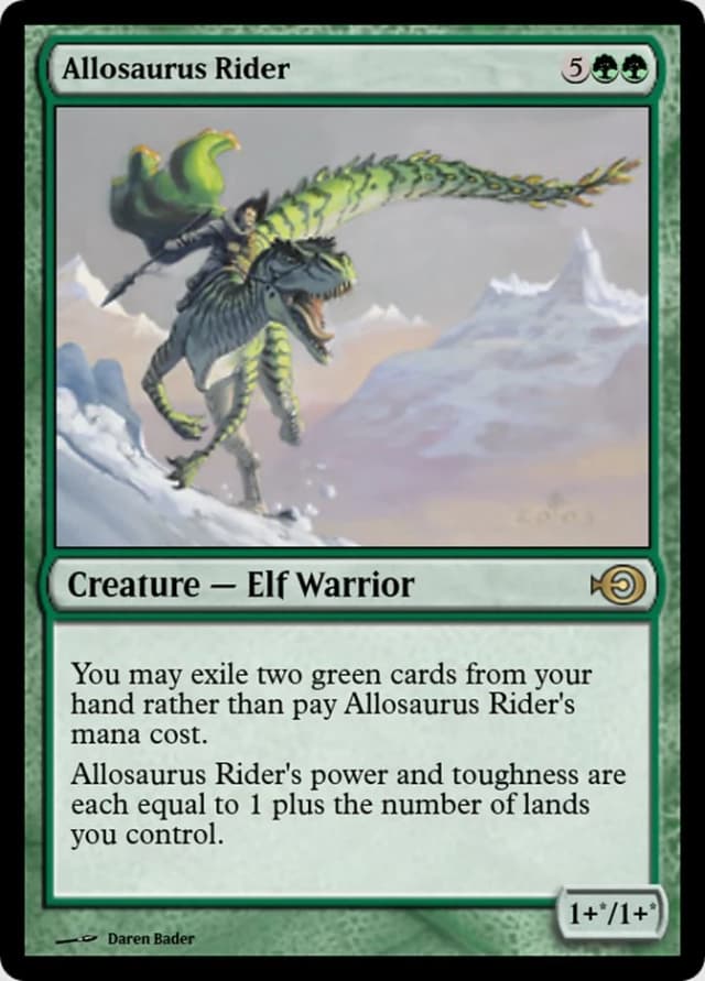 Allosaurus Rider image