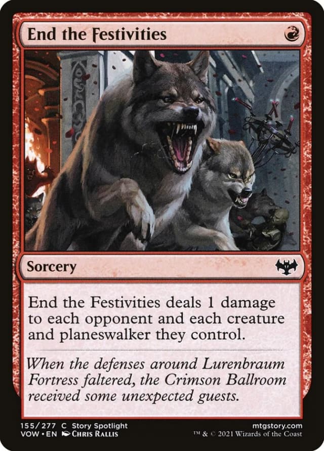 End the Festivities image
