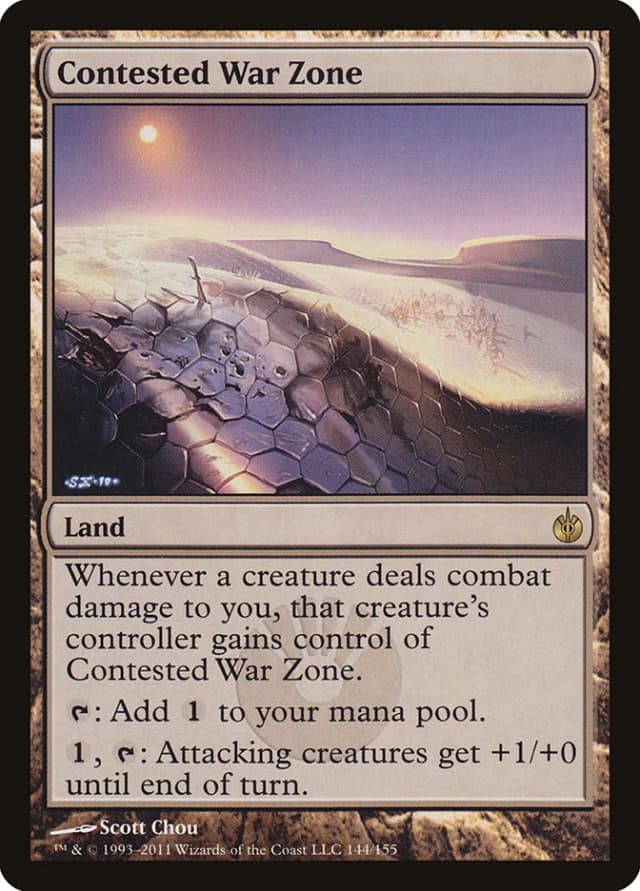 Contested War Zone image