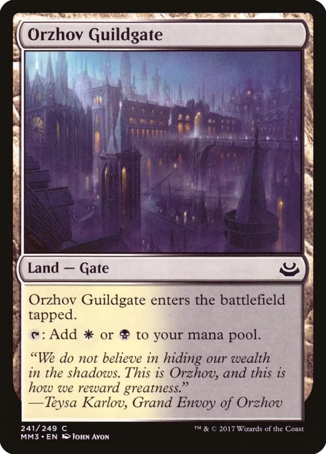 Orzhov Guildgate image