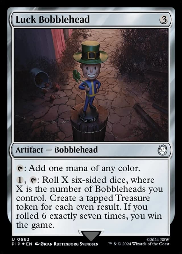 Luck Bobblehead image