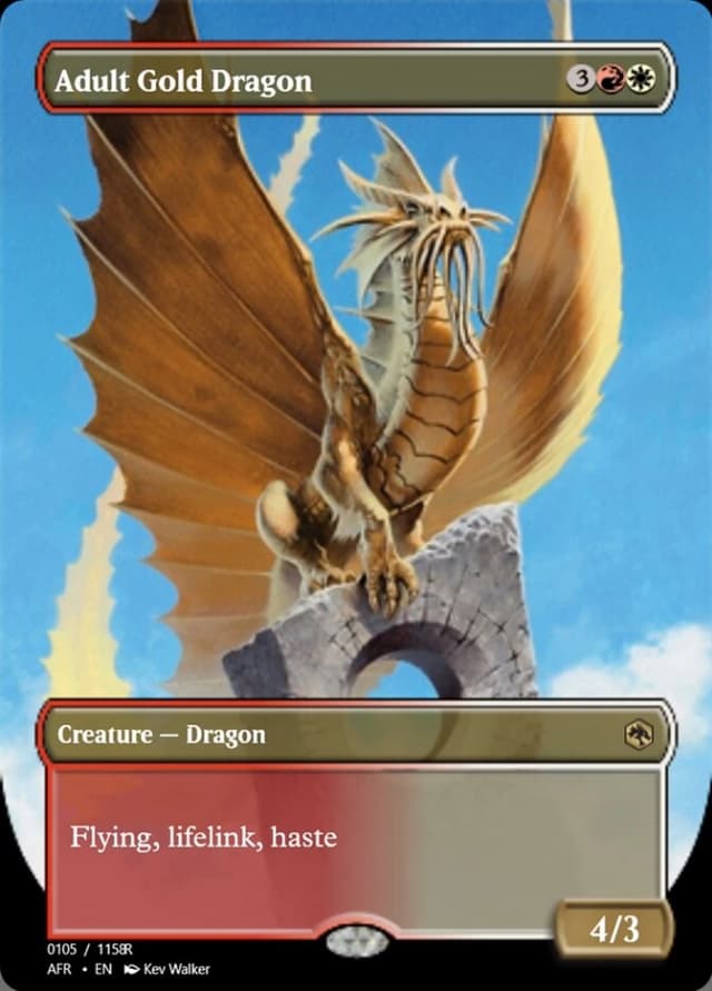 Adult Gold Dragon image