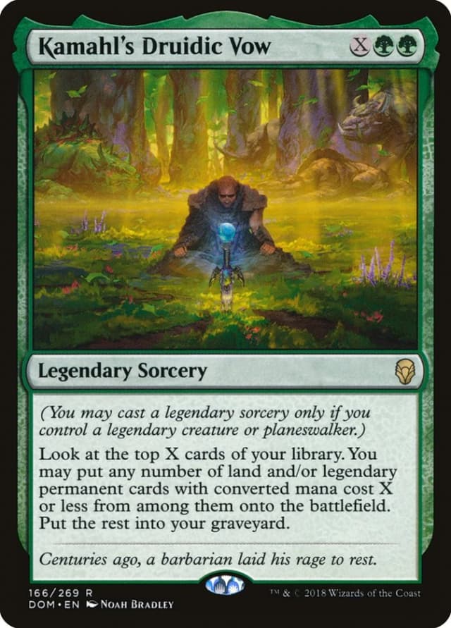 Kamahl's Druidic Vow image