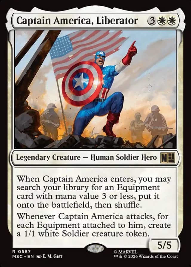 Captain America, Liberator image