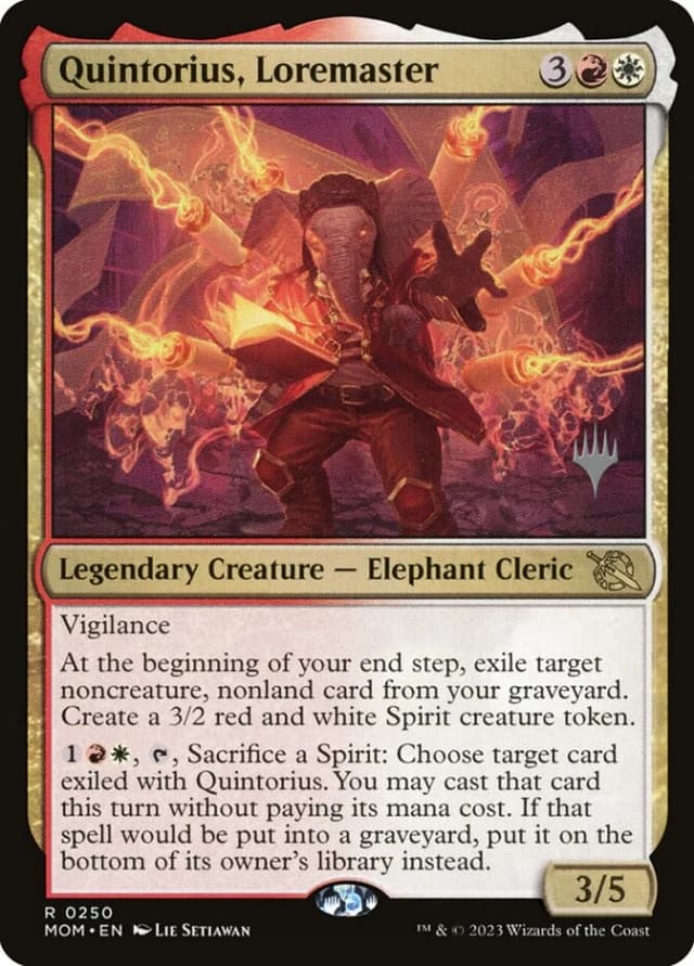 Quintorius, Loremaster image