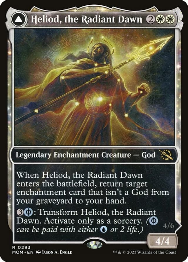 Heliod, the Radiant Dawn // Heliod, the Warped Eclipse image