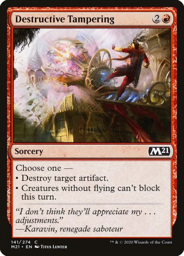 Destructive Tampering image