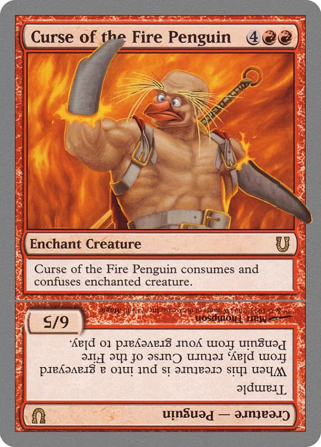 Curse of the Fire Penguin // Curse of the Fire Penguin Creature image