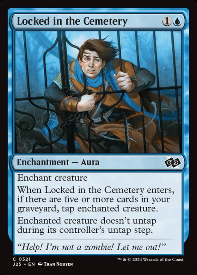 Locked in the Cemetery image