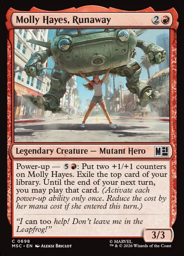 Molly Hayes, Runaway image