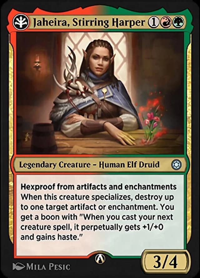 Jaheira, Stirring Harper image