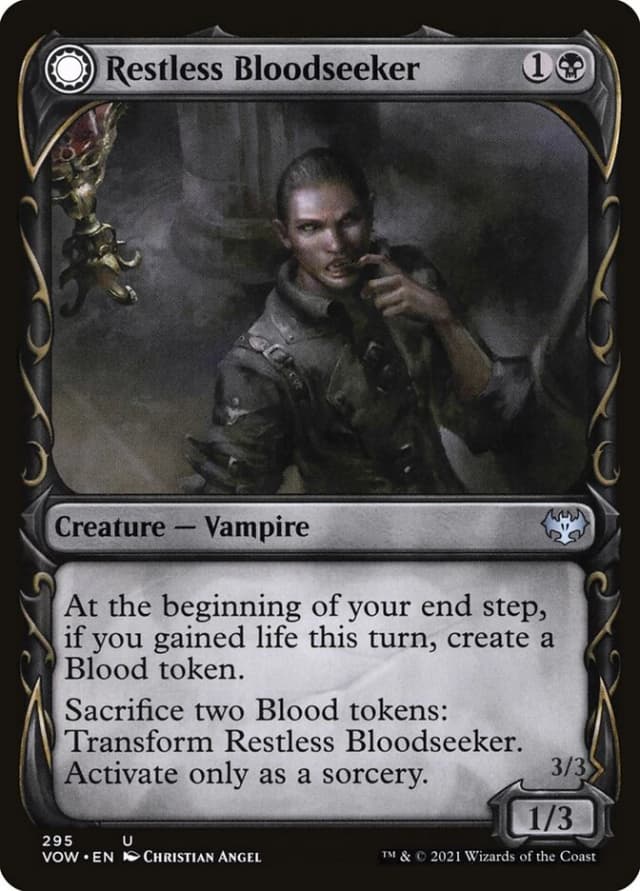 Restless Bloodseeker // Bloodsoaked Reveler image