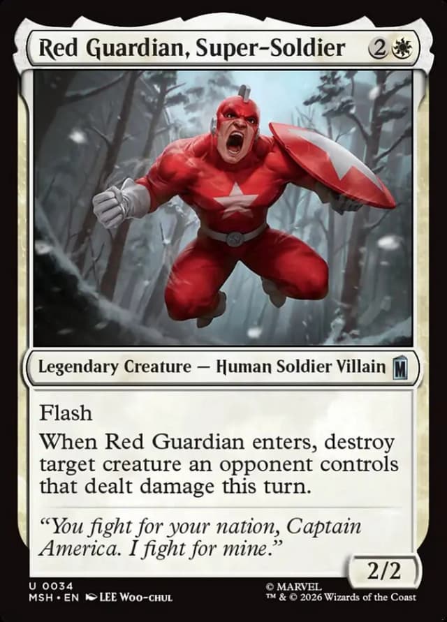 Red Guardian, Super-Soldier image