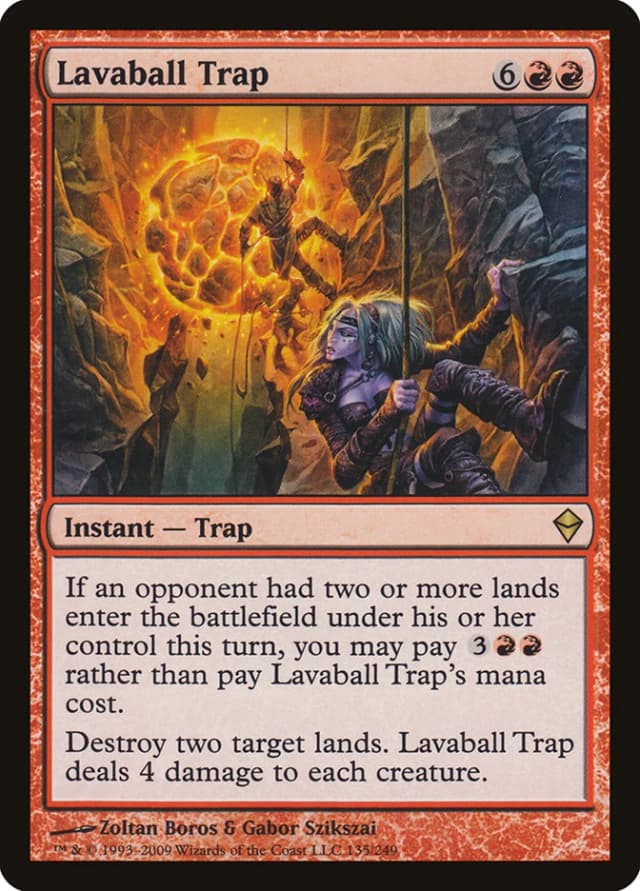 Lavaball Trap image