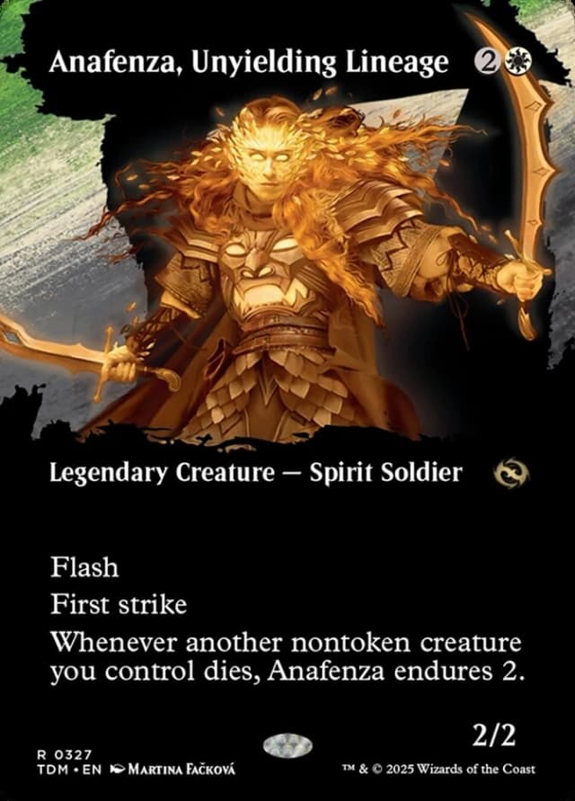 Anafenza, Unyielding Lineage image