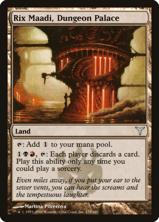 Rix Maadi, Dungeon Palace image