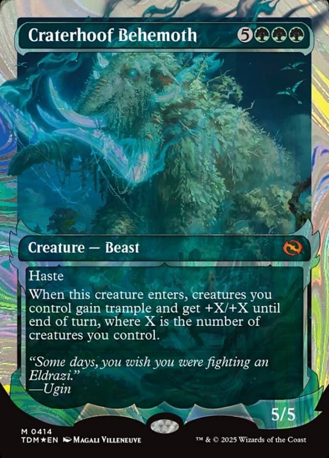 Craterhoof Behemoth image