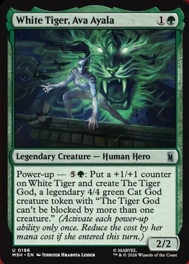 White Tiger, Ava Ayala image