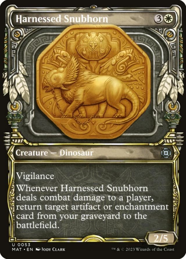 Harnessed Snubhorn image