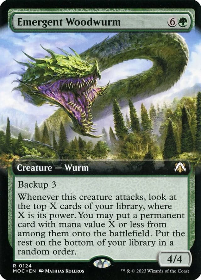 Emergent Woodwurm image