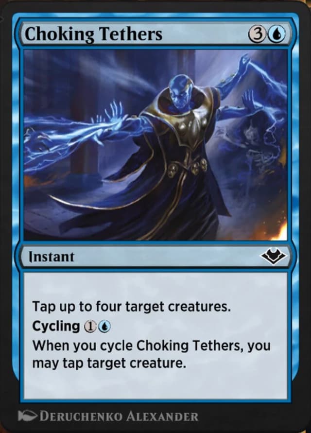 Choking Tethers image