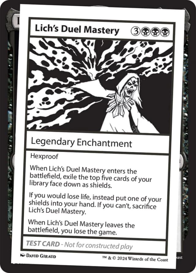 Lich's Duel Mastery image