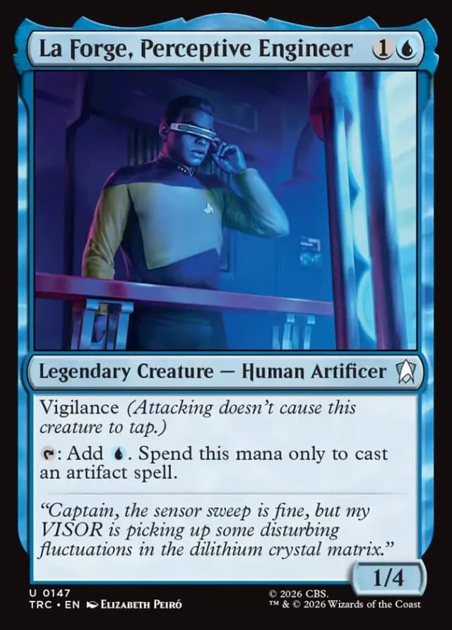 La Forge, Perceptive Engineer image
