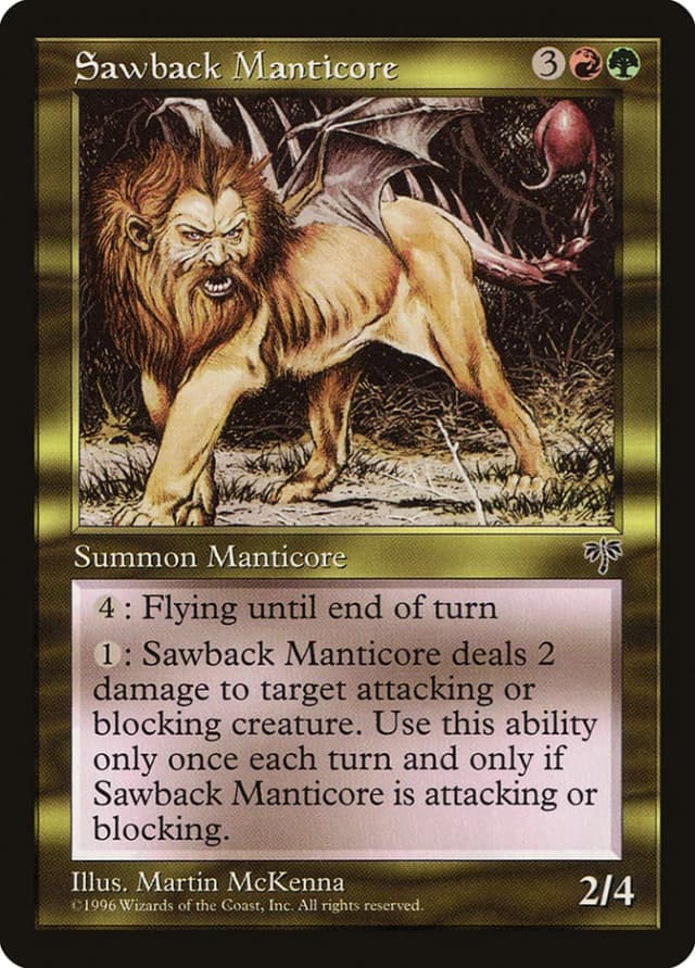 Sawback Manticore image
