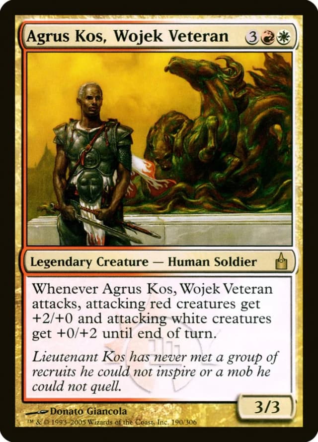 Agrus Kos, Wojek Veteran image
