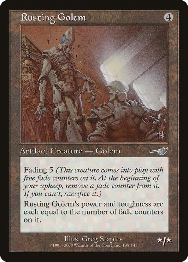 Rusting Golem image
