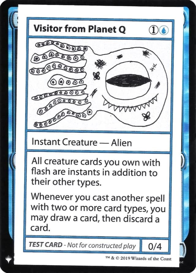 Visitor from Planet Q image