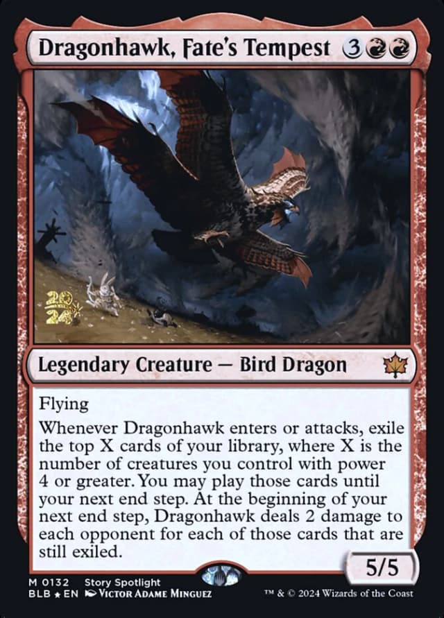Dragonhawk, Fate's Tempest image