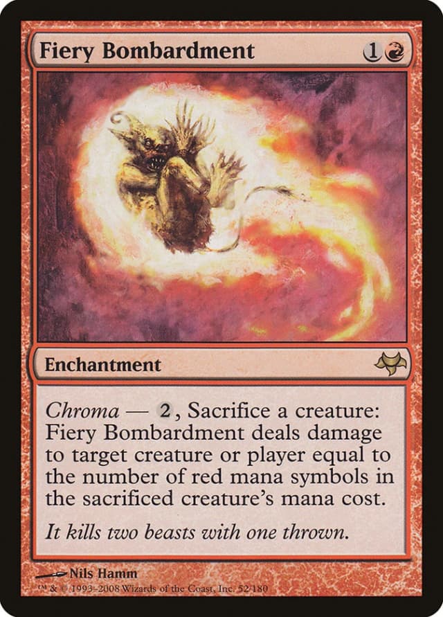 Fiery Bombardment image