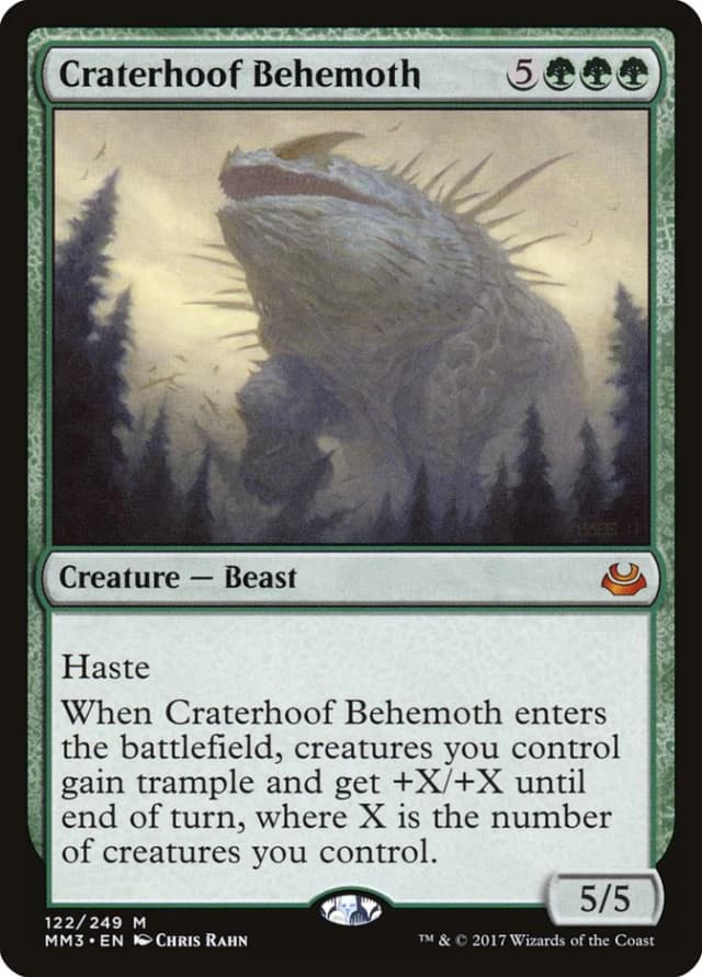 Craterhoof Behemoth image