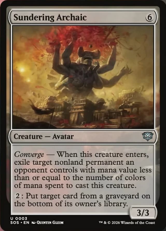 Sundering Archaic image
