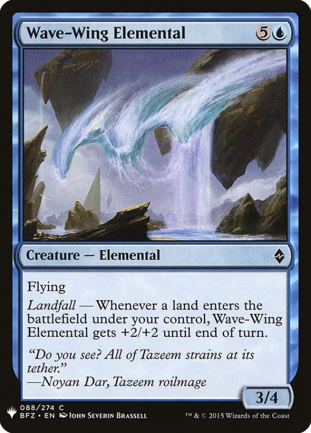 Wave-Wing Elemental image