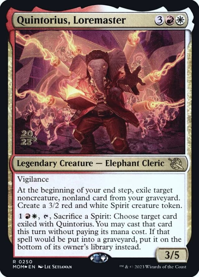 Quintorius, Loremaster image