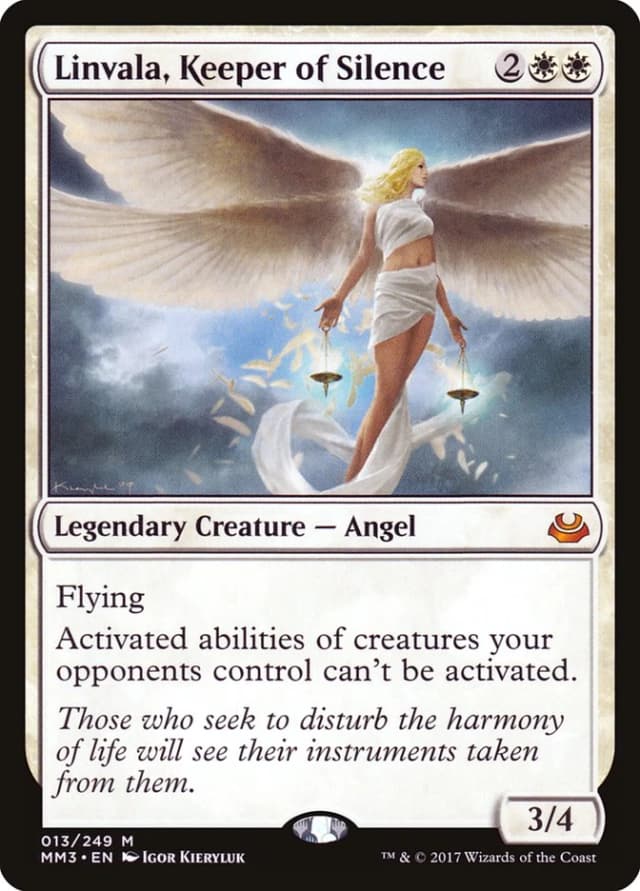 Linvala, Keeper of Silence image