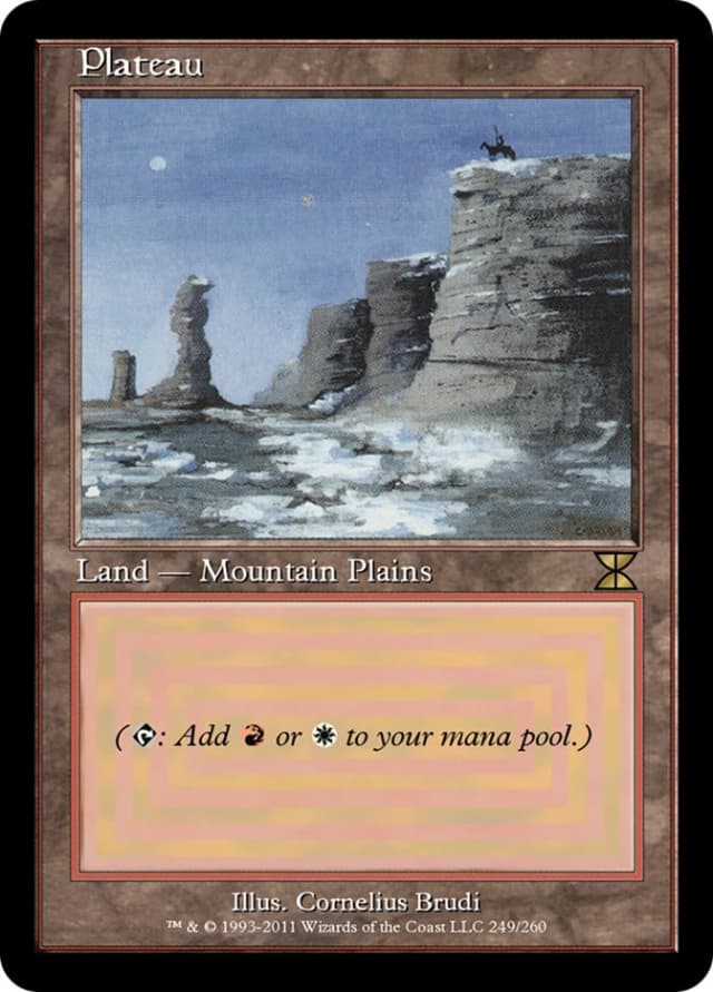 Plateau image