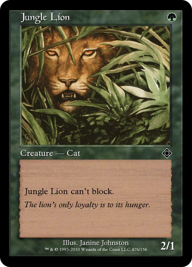 Jungle Lion image