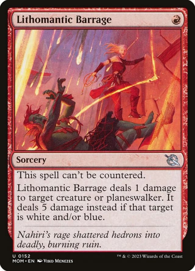 Lithomantic Barrage image
